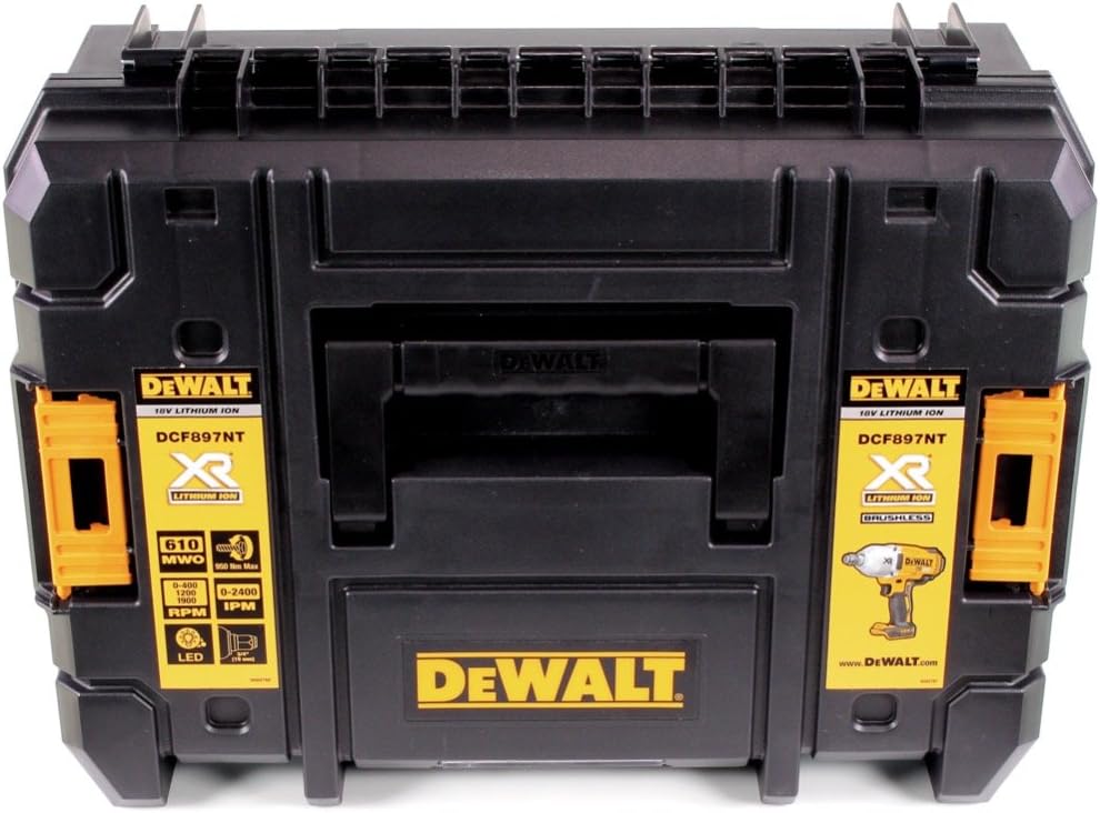 Dewalt 18V XR Akku-Schlagschrauber DCF897NT (bürstenlos, 3/4", 950 Nm, Vollmetallgetriebe- und Schla