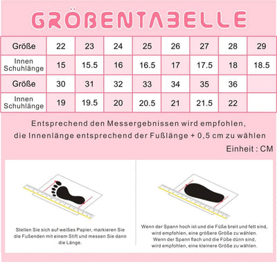FStory&Winyee Mädchen Prinzessin Schuhe Kinder ELSA Sandalen Partei Glitzer Kristall Schuhe Mädchen