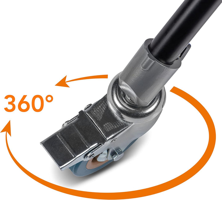 Walimex pro 3er Set Stativrollen für Lichtstative I für extra schweres Gewicht, belastbar bis 30kg I