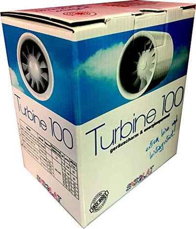 Rohreinschubventilator Soundless Turbine Duo 100mm 100mm ohne
