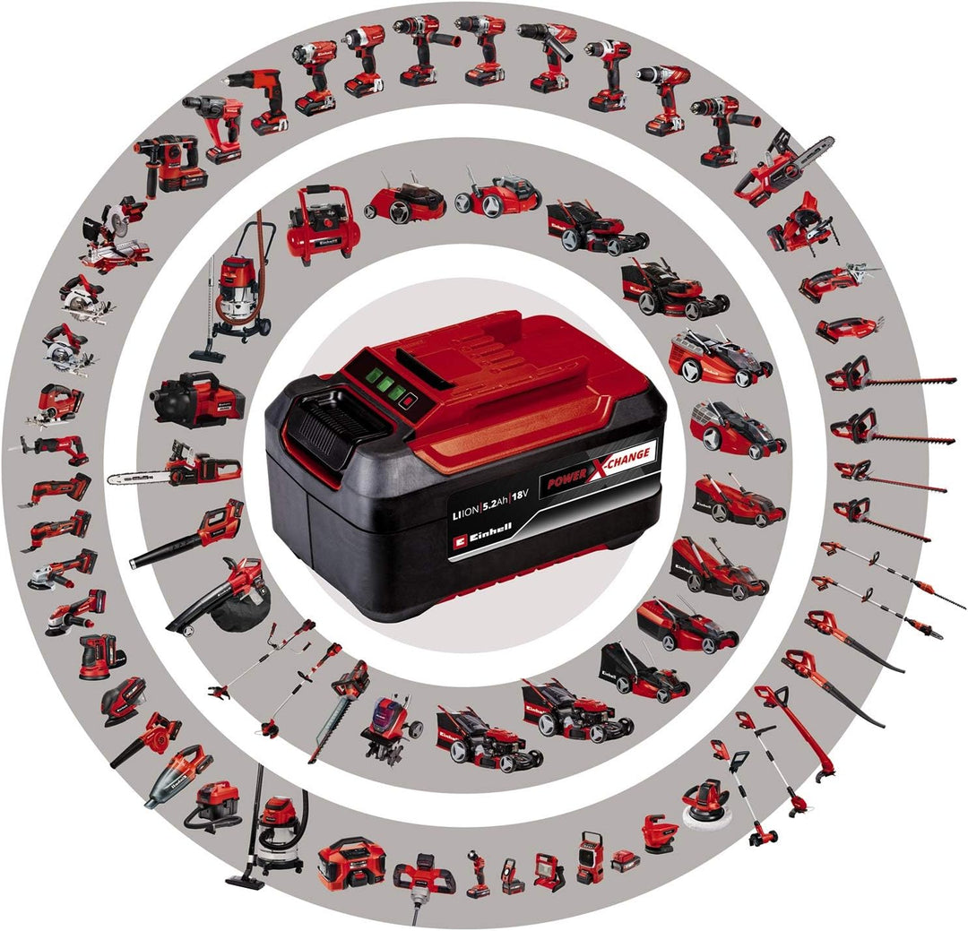 Einhell Akku-Schwingschleifer TE-OS 18/230 Li Power X-Change (Drehzahlelektronik, Micro-Klett, Fussp