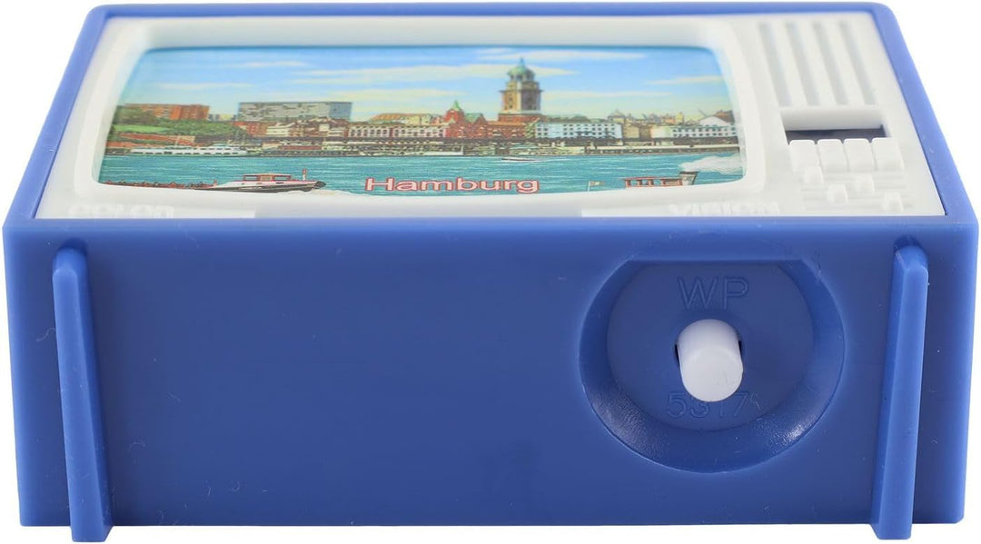 Freak Scene Gucki - klick-Fernseher - Hamburger Sehenswürdigkeiten - Hamburg - blau, Blau