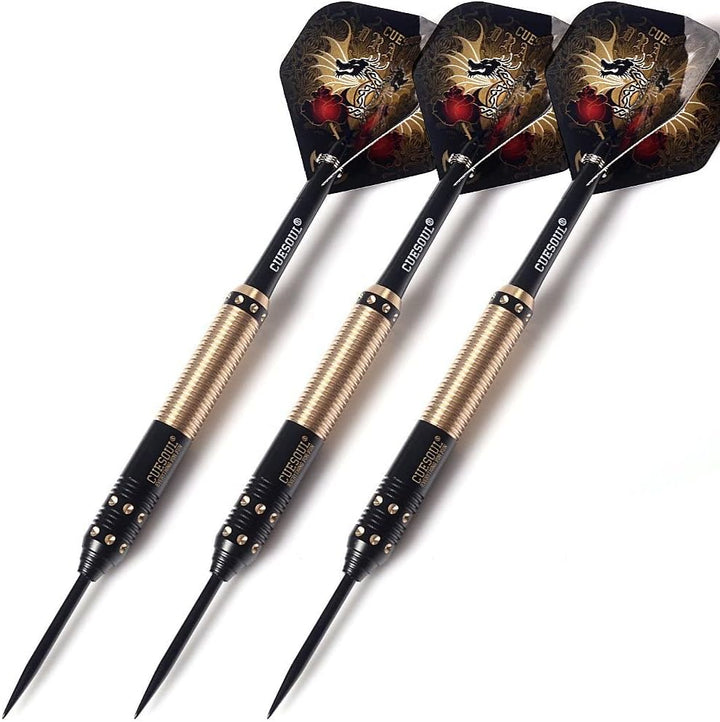 CUESOUL Dragon Deluxe Messing Steel Dartpfeile, 21 Gramm F2305 21 Grams, F2305 21 Grams