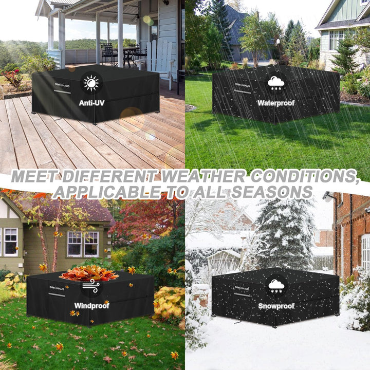 Gartenmöbel Abdeckung Wasserdicht Abdeckplane Gartenmöbel | Schutzhülle Gartenmöbel, Gartenlounge Ab