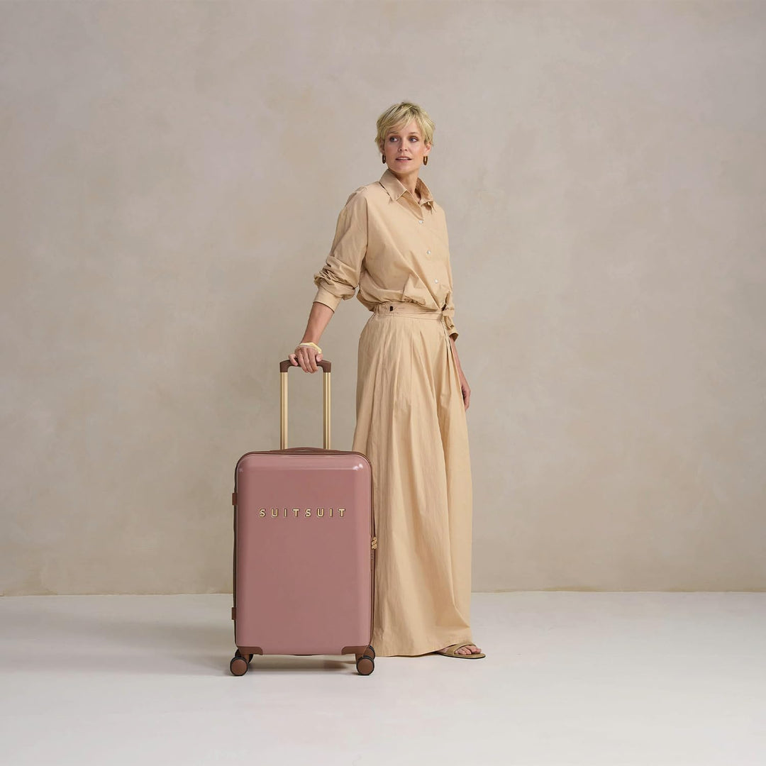 SUITSUIT Koffer Gross 66 cm - Leicht Hartschalen Reisekoffer mit Rollen - TSA-Schloss - 59 L - Fab S