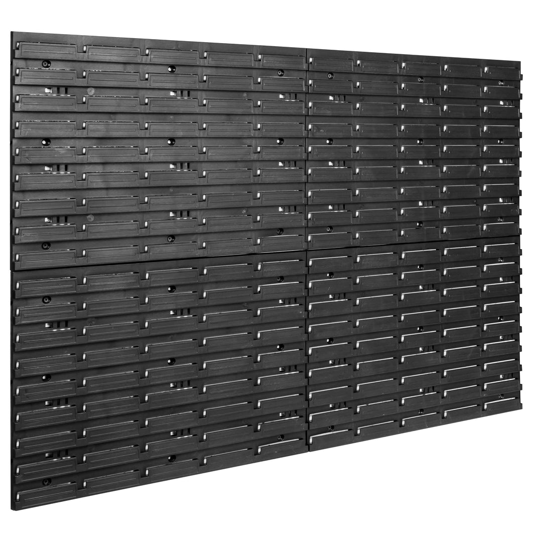 botle Lagersystem Wandregal 1152 x 780 mm | Stapelboxen Schüttenregal Sichtlagerkästen | Extra Stark
