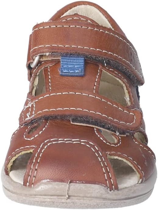 RICOSTA Mädchen und Jungen Kletthalbschuhe KASPI, Kinder Lauflernschuhe, Weite: Mittel, terracare 20