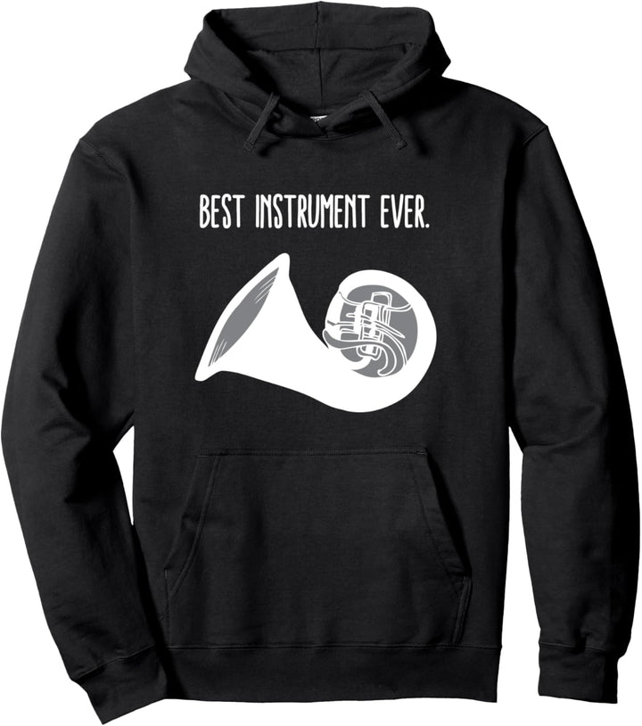 Französisches Horn Best Orchestra Musiker Schulband French Horn Pullover Hoodie