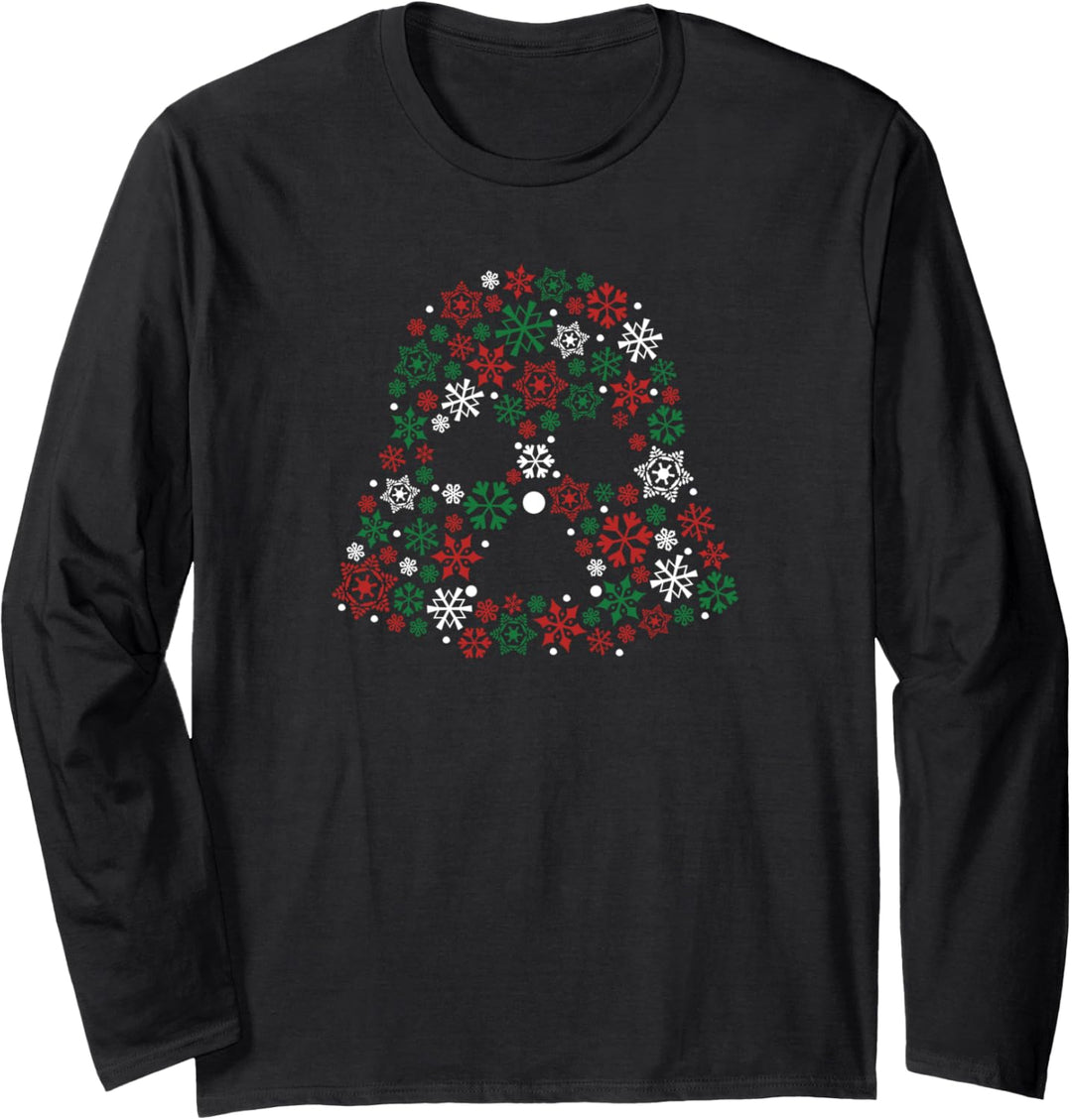 Star Wars Darth Vader Snowflake Holiday Langarmshirt