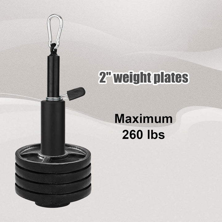 Ladestifte für Gewichtsplatten, Geeignet für 2,54cm Standard und 5,08cm Olympische Gewichtsplatten L