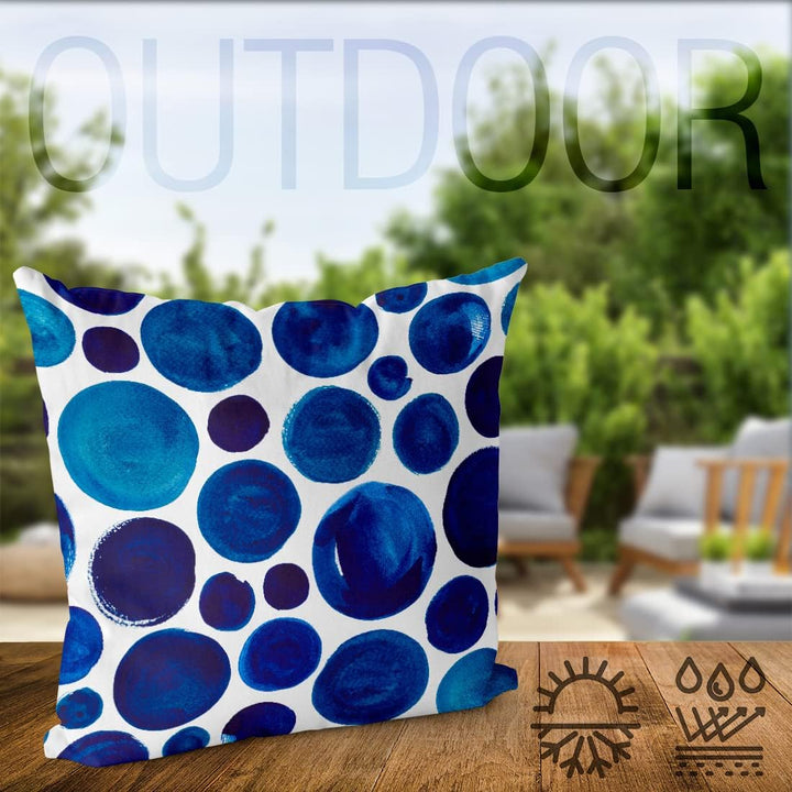 VOID Blaue Punkte Kissenbezug Kissenhülle Sofakissen Kissen Deko Outdoor-Kissen Dekokissen, Kissen G