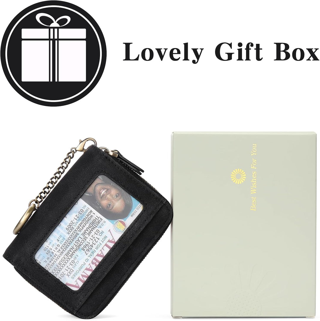 GAEKEAO Geldbörse Damen Kreditkartenetui Damen Geldbörse Damen Klein Portemonnaie Damen RFID-Blockie