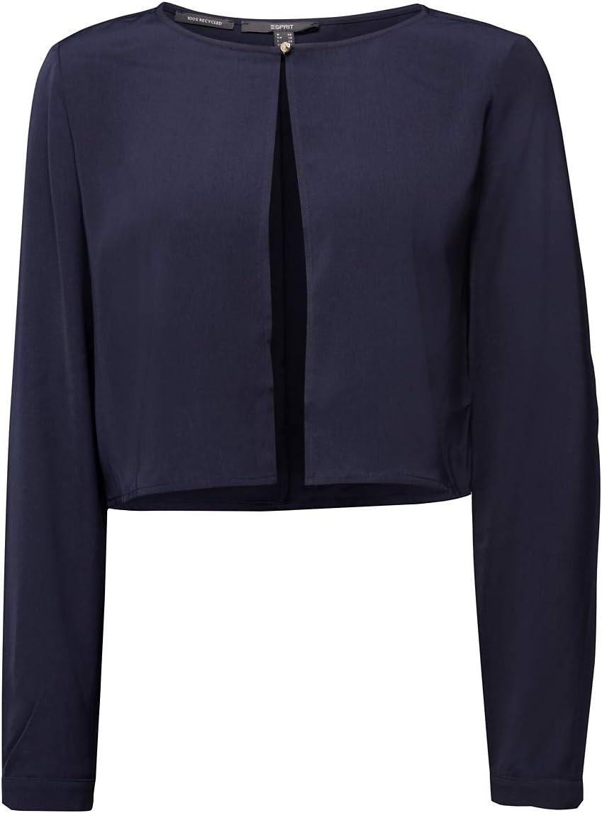 ESPRIT Damen Jacke 38 400/Navy, 38 400/Navy