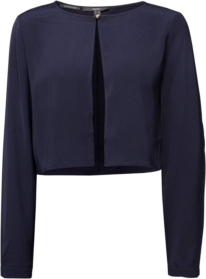 ESPRIT Damen Jacke 36 400/Navy, 36 400/Navy