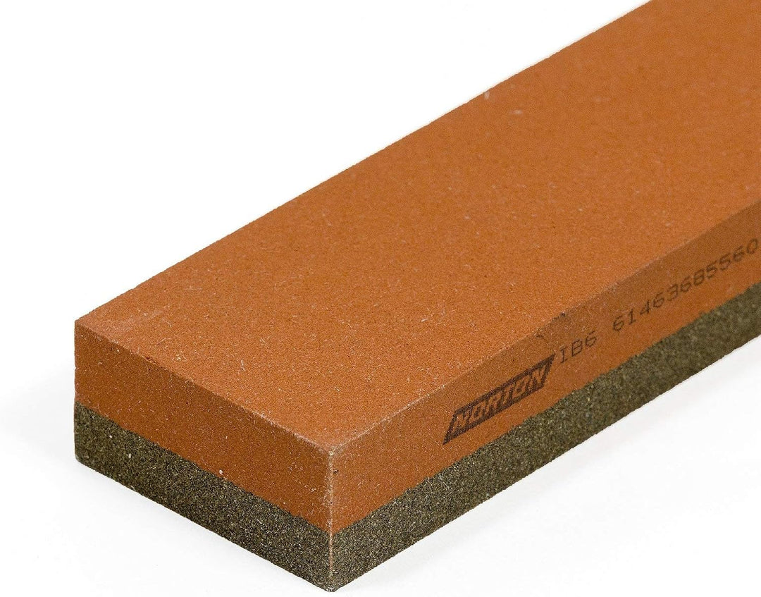 NORTON INDIA Kombinations-Ölstein/Schleifstein/Wetzstein | 178 x 51 x 25 mm | Körnung: Grob (100) /