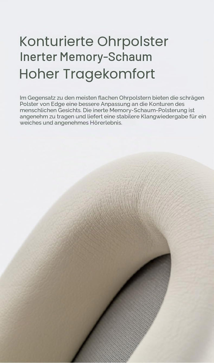 Moondrop Edge Full-Scene Immersive Serie Hi-Fi Tragbare Kabellose ANC-Kopfhörer Faltbarer Leichter K
