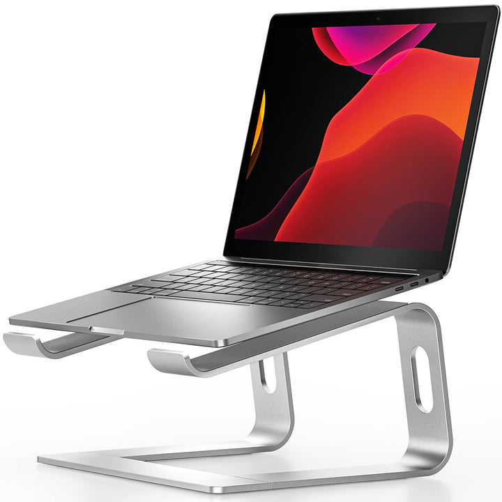 Laptop Ständer, Nulaxy Ergonomisch Notebook Stand, Universal PC Halter, Halterung, Riser Kompatibel
