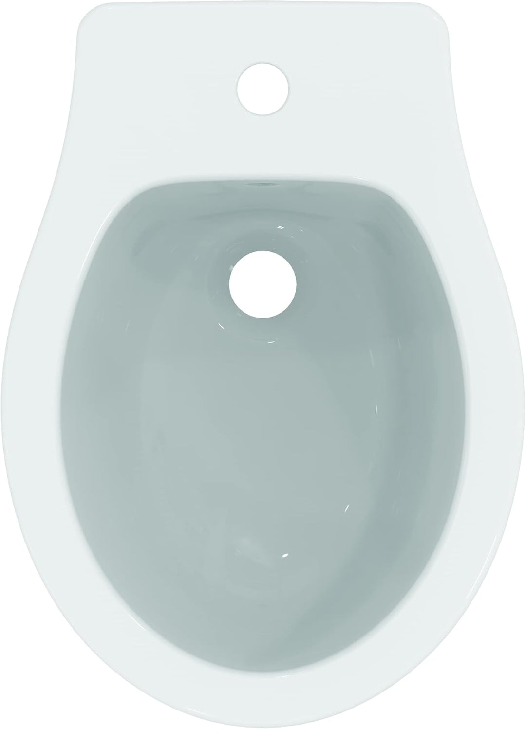 Ideal Standard - Eurovit Bodenbidet für freistehende Wandmontage, weiss