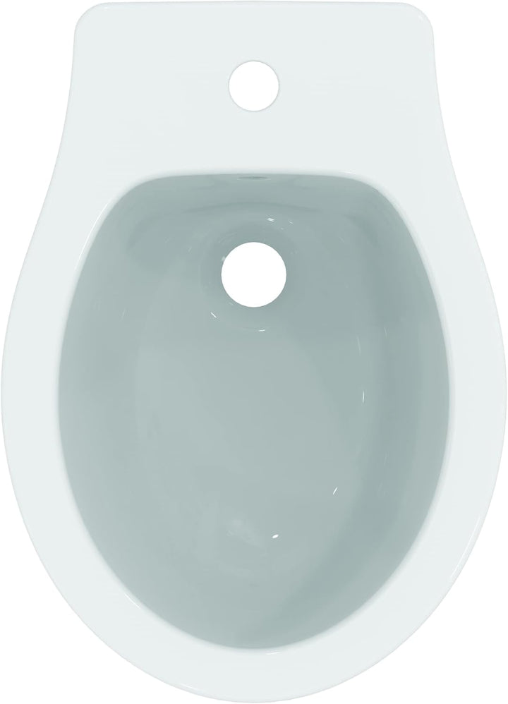 Ideal Standard - Eurovit Bodenbidet für freistehende Wandmontage, weiss