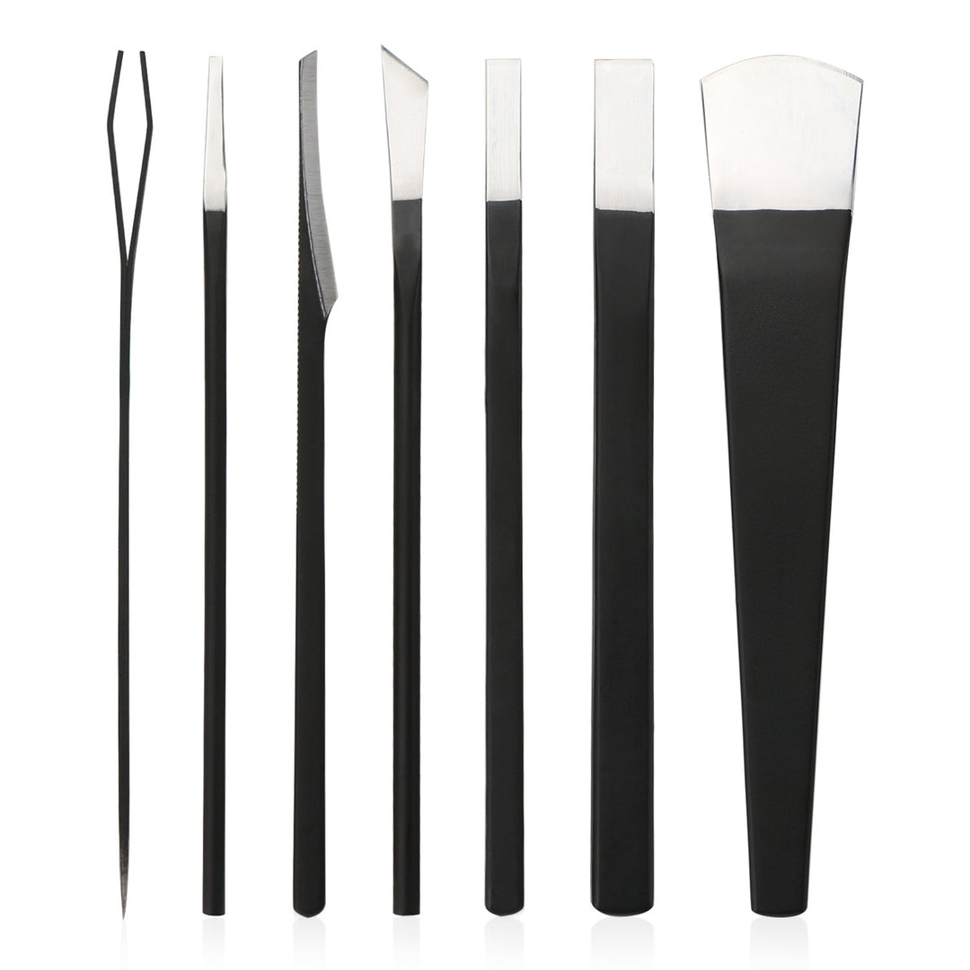 Segbeauty 7pcs Professional Pediküre Messer Set mit Aufbewahrungsbeutel, Hoher Manganstahl Nagelpfle
