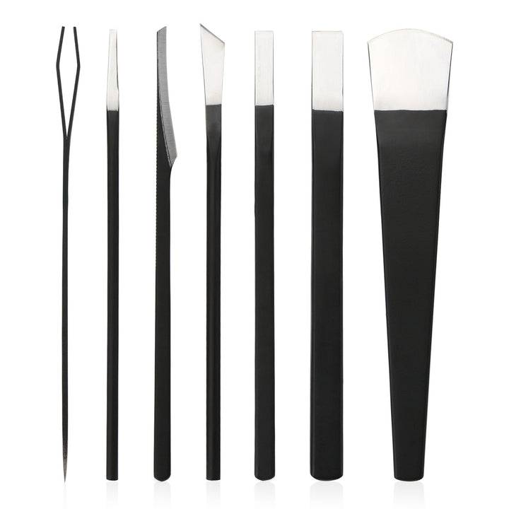 Segbeauty 7pcs Professional Pediküre Messer Set mit Aufbewahrungsbeutel, Hoher Manganstahl Nagelpfle