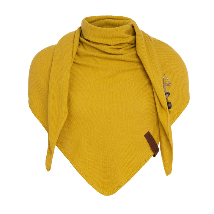 KNIT FACTORY - Lola Dreieckstuch - Fein Gestrickter Damen Schal - Tuch Schal - Für Frühling und Somm