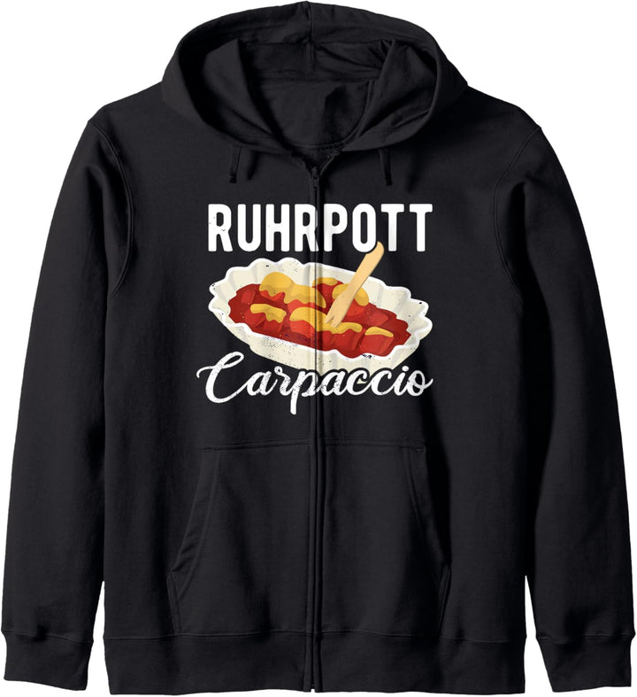 Ruhrpott Carpaccio - Lustiges Currywurst Ruhrgebiet Kapuzenjacke