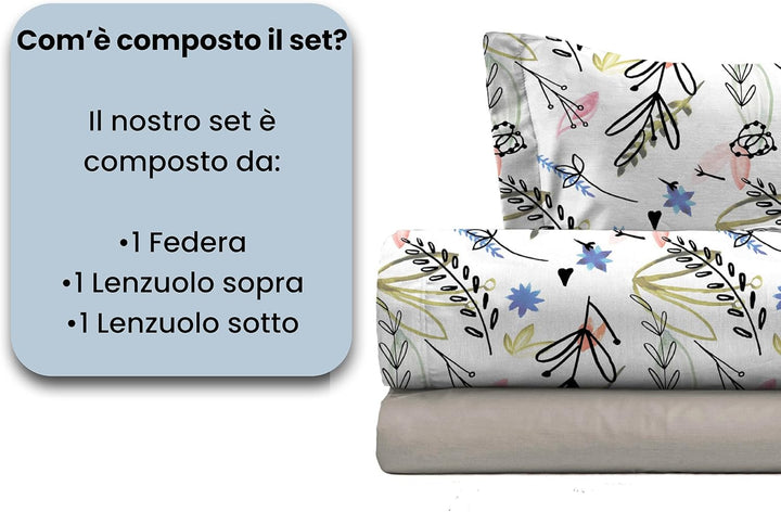 Italian Bed Linen Fantasy Bettwäsche, Provenza, Kleine doppelte Provenza Kleine doppelte, Provenza K