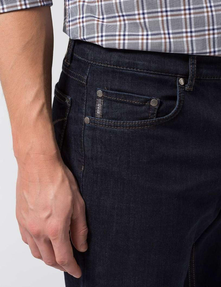 BRAX Herren Style Cooper Denim Masterpiece Jeans 30W / 32L Dark Blue, 30W / 32L Dark Blue
