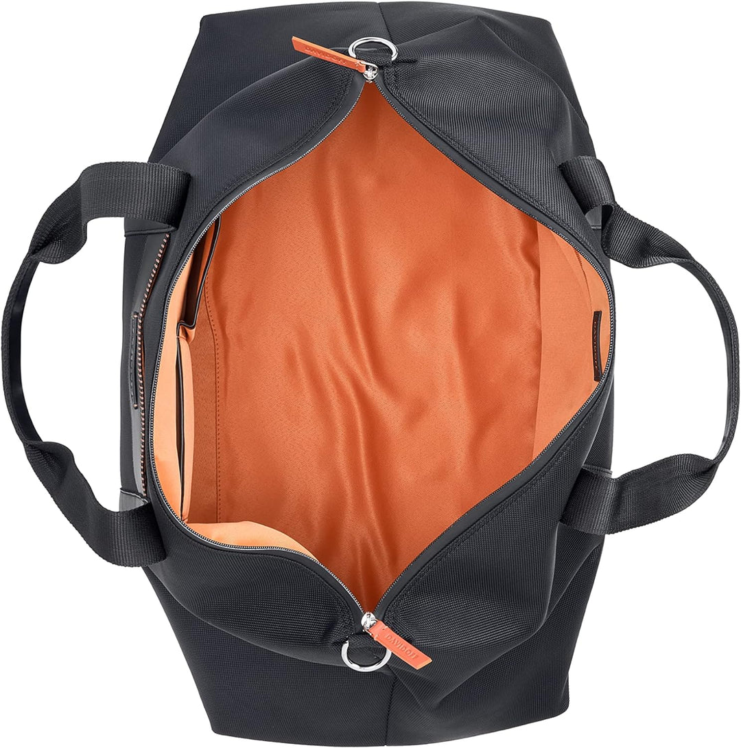Davidoff Home Run Weekender Schwarz – kleine Reisetasche aus veganem Material – hochwertige Herren T