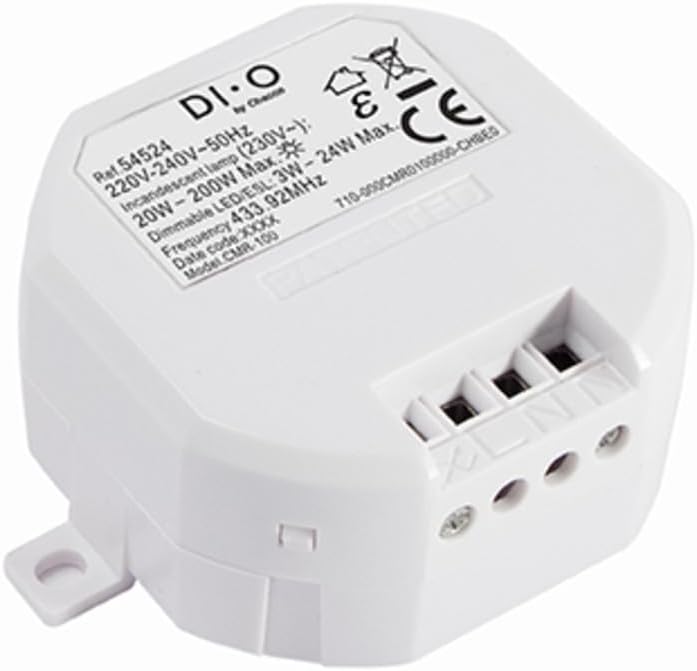 Chacon 54524 Modul Dimmer 200 W, Weiss
