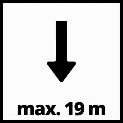 Einhell Tiefbrunnenpumpe GE-DW 1155 N-A (1.100 Watt, bis zu 6.000 L/h, max. Förderhöhe 55 m, Pumpend