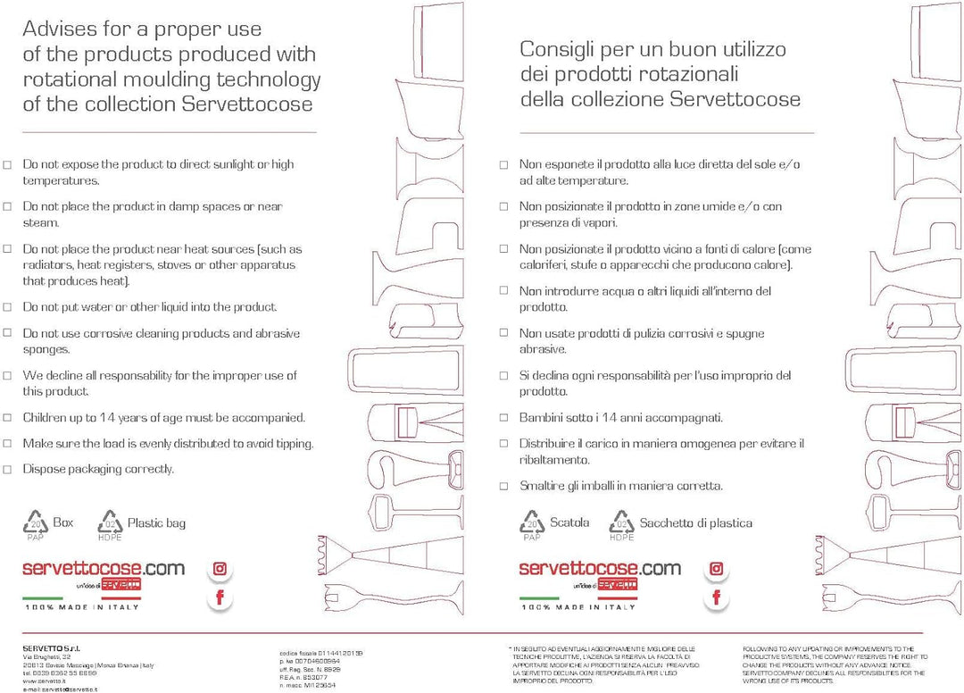 BOBO - Stummer Diener grau von Servettocose