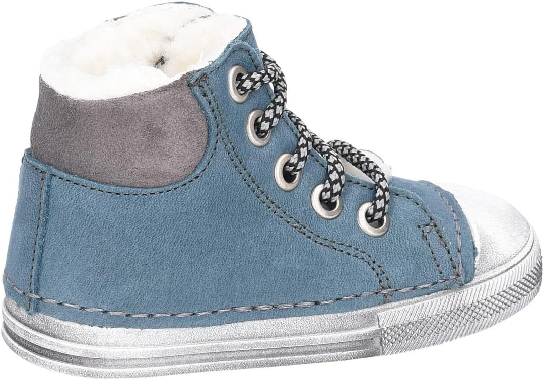 Däumling Baby-Jungen Ecki Stiefelette 23 EU Country Petrol, 23 EU Country Petrol