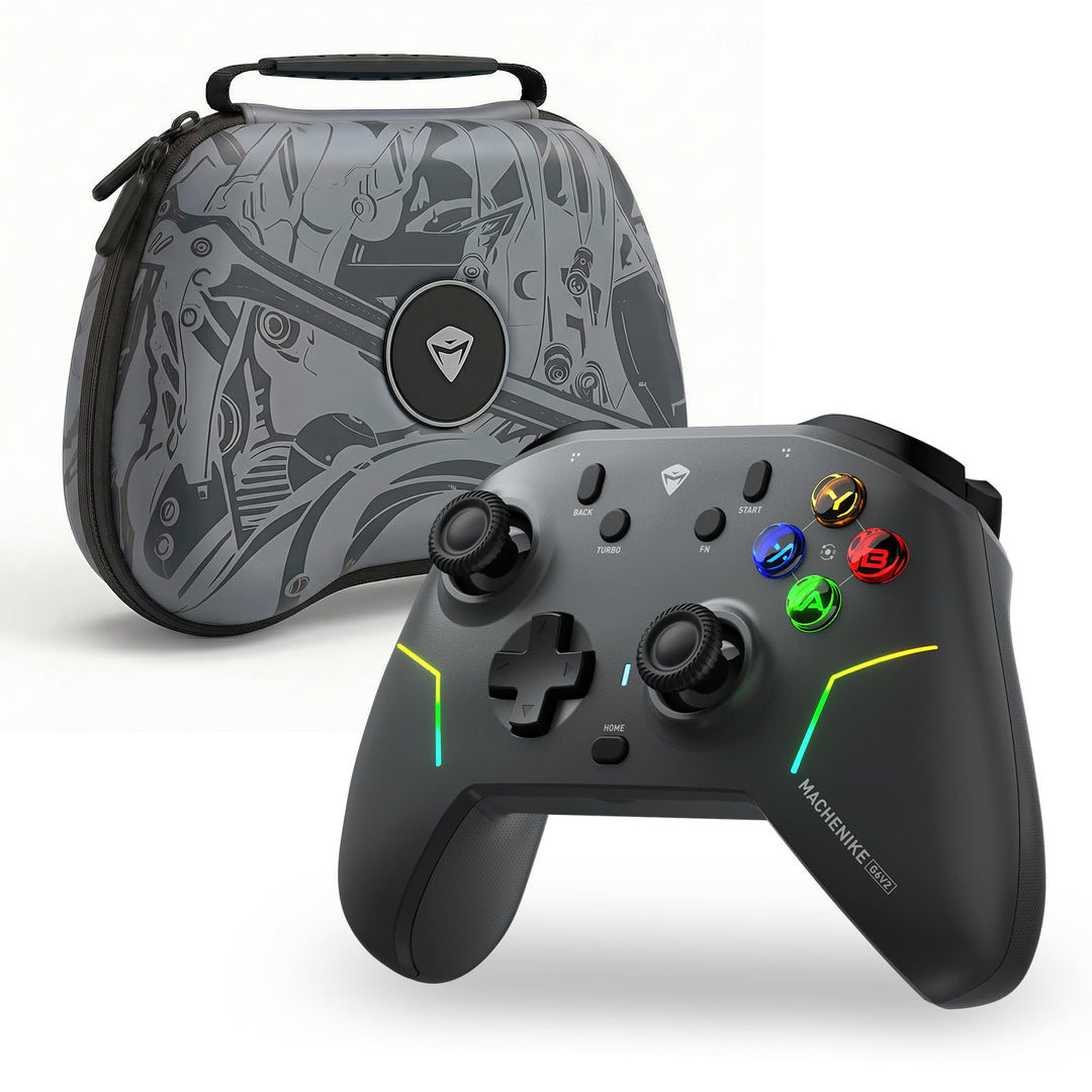 Machenike G6V2 Controller PC, Gamepad PC, 2 HD-Schwingspulenmotoren, einstellbar GuliKit TMR-Joystic
