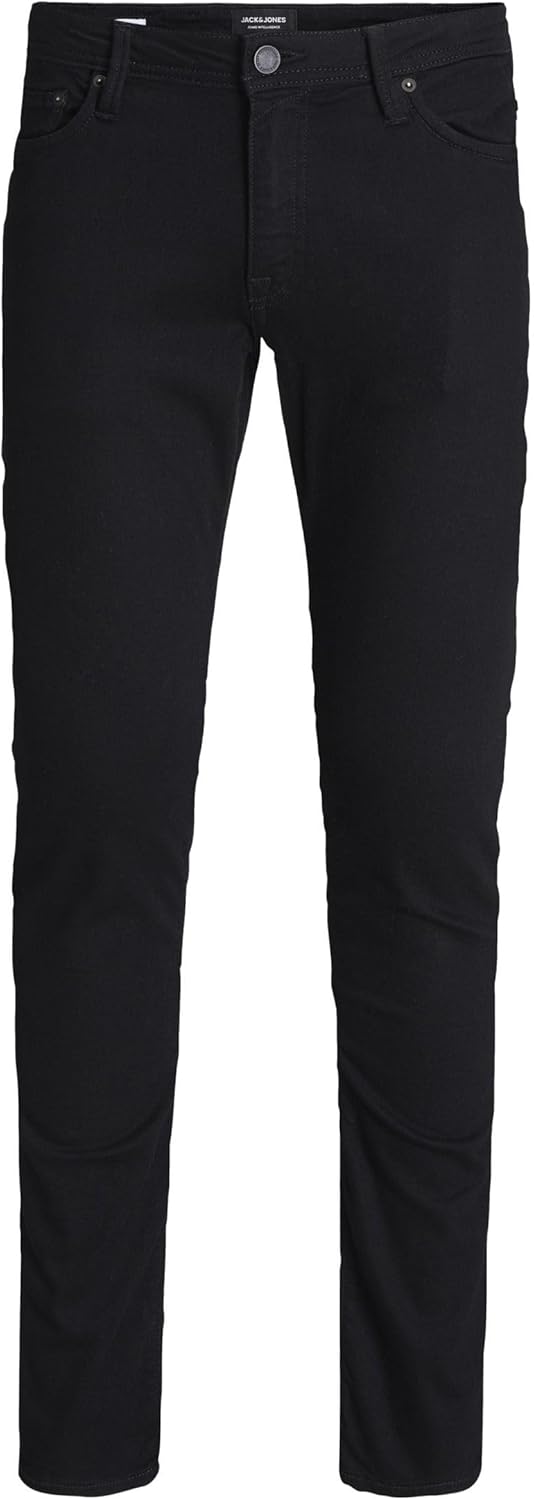 JACK & JONES Male Slim Fit Jeans JJIGLENN JJFELIX GE 046 50SPS NOOS Slim Fit Jeans 26W / 30L Black D