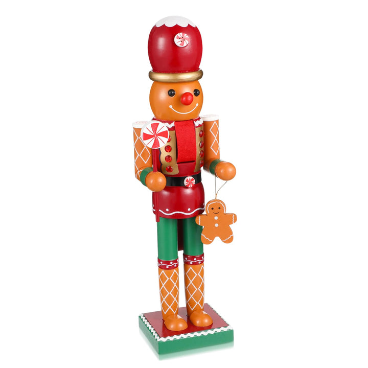 BUGUUYO 1stk Nussknacker-verzierung Lebkuchen Weihnachtsdeko Party-weihnachtsszenenverzierung Nusskn