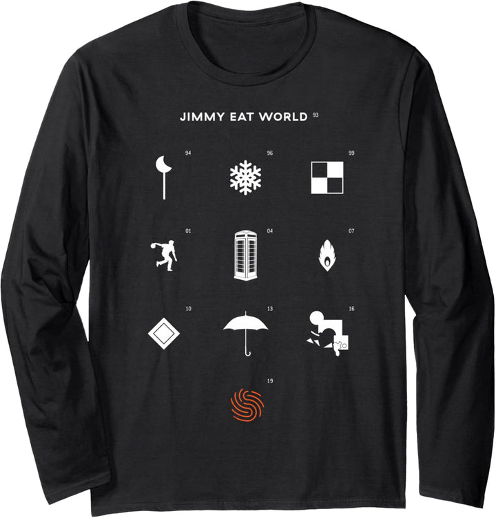 Jimmy Eat World - Surviving Icons - Official Merchandise Langarmshirt