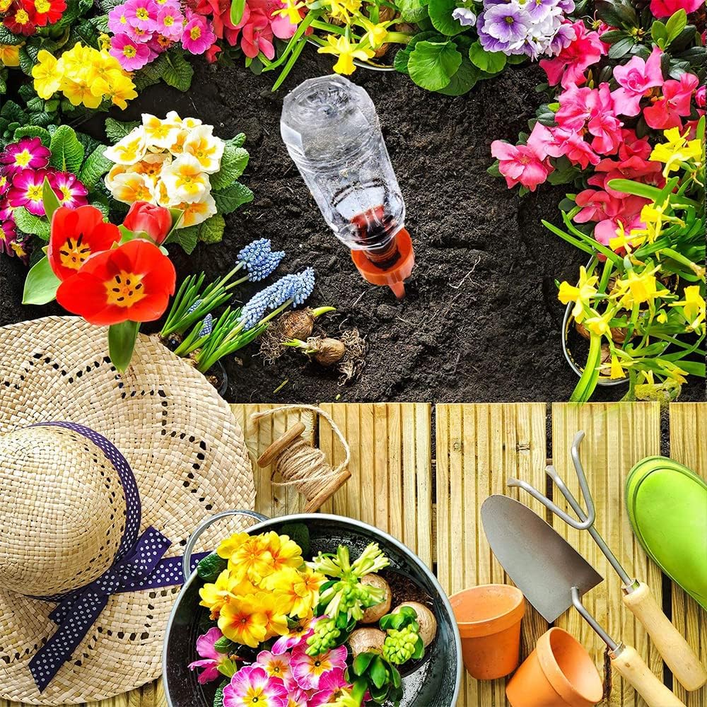 MEISHANG 8PCS Automatische Bewässerung von Pflanzen - Blumen - Garten,TopfpflanzenGarten Pflanzen Bl