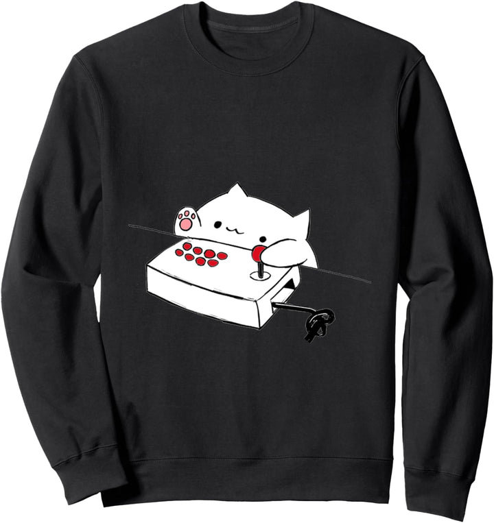 Bongo Cat T-Shirt Funny Cute Gamer Meme cat tee Gift Sweatshirt