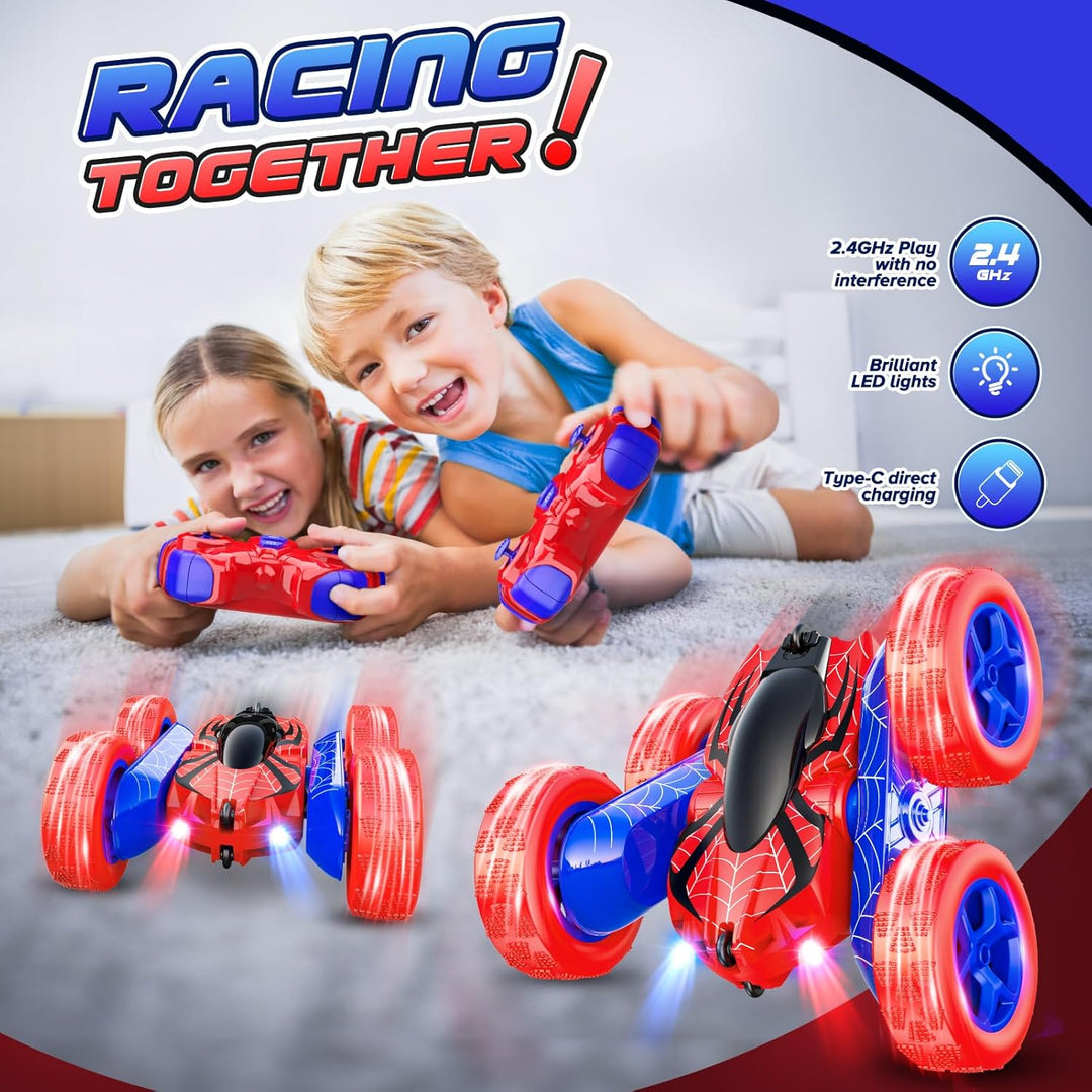 Dreamlandia Spider Ferngesteuertes Auto ab 3-10 Jahre Monstertruck Spielzeug ab 3-8 Jahre Junge, RC