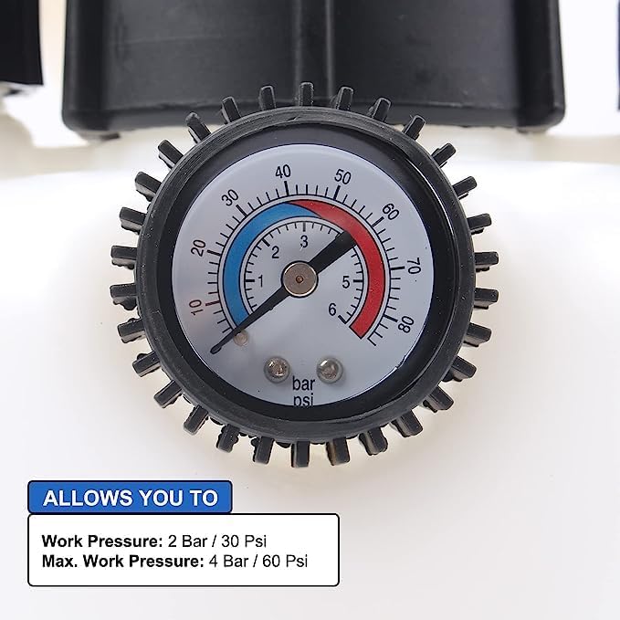 Red Tools 3L Bremsen Entlüftungsgerät - Bremsenentlüfter - Bremsflüssigkeit wechseln leicht gemacht