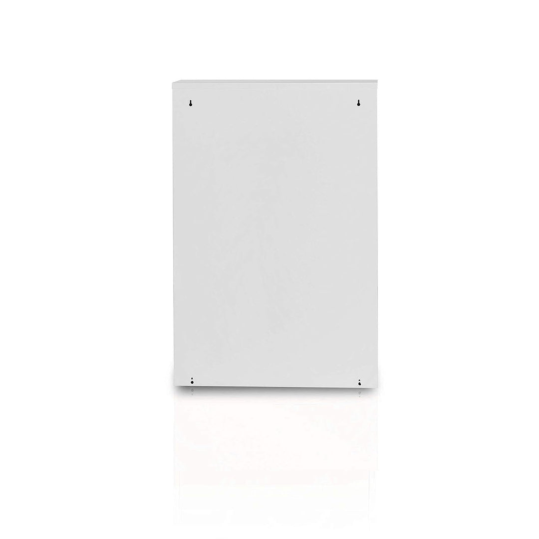 Betten-ABC Refina Mehrzweckschrank, Mülltrenner, platzsparend, aus pflegeleichtem Metall Farbe Weiss