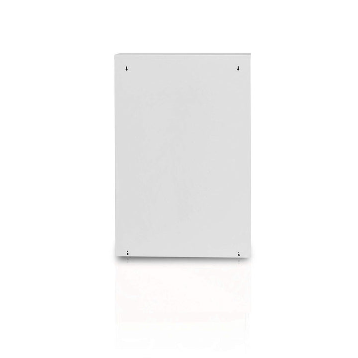 Betten-ABC Refina Mehrzweckschrank, Mülltrenner, platzsparend, aus pflegeleichtem Metall Farbe Weiss