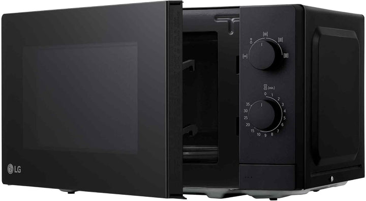LG MS2082F Solo-Mikrowelle mit 700 W, 20 L Kapazität, 439 mm Breite. Intuitive Doppel-Drehregler, he