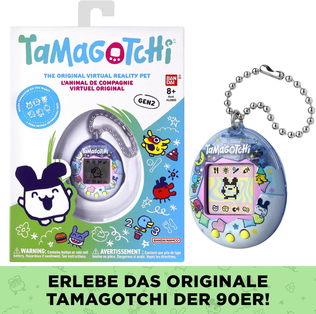 BANDAI 46169 - Tamagotchi Original Virtuelles Haustier, Mehrfarbig, elektronisches Spielzeug für Kin