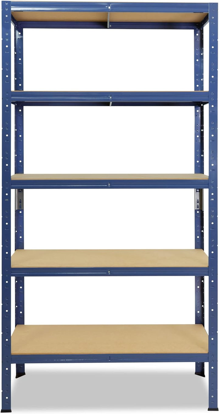 shelfplaza® 180x70x30cm Home Schwerlastregal blau/Metallregal mit 5 Böden/Kellerregal Metall, Garage