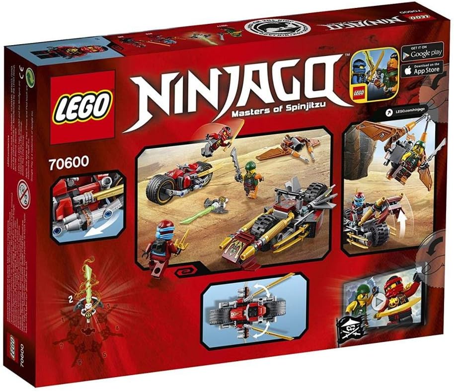 LEGO NINJAGO 70600 - Ninja-Bike Jagd