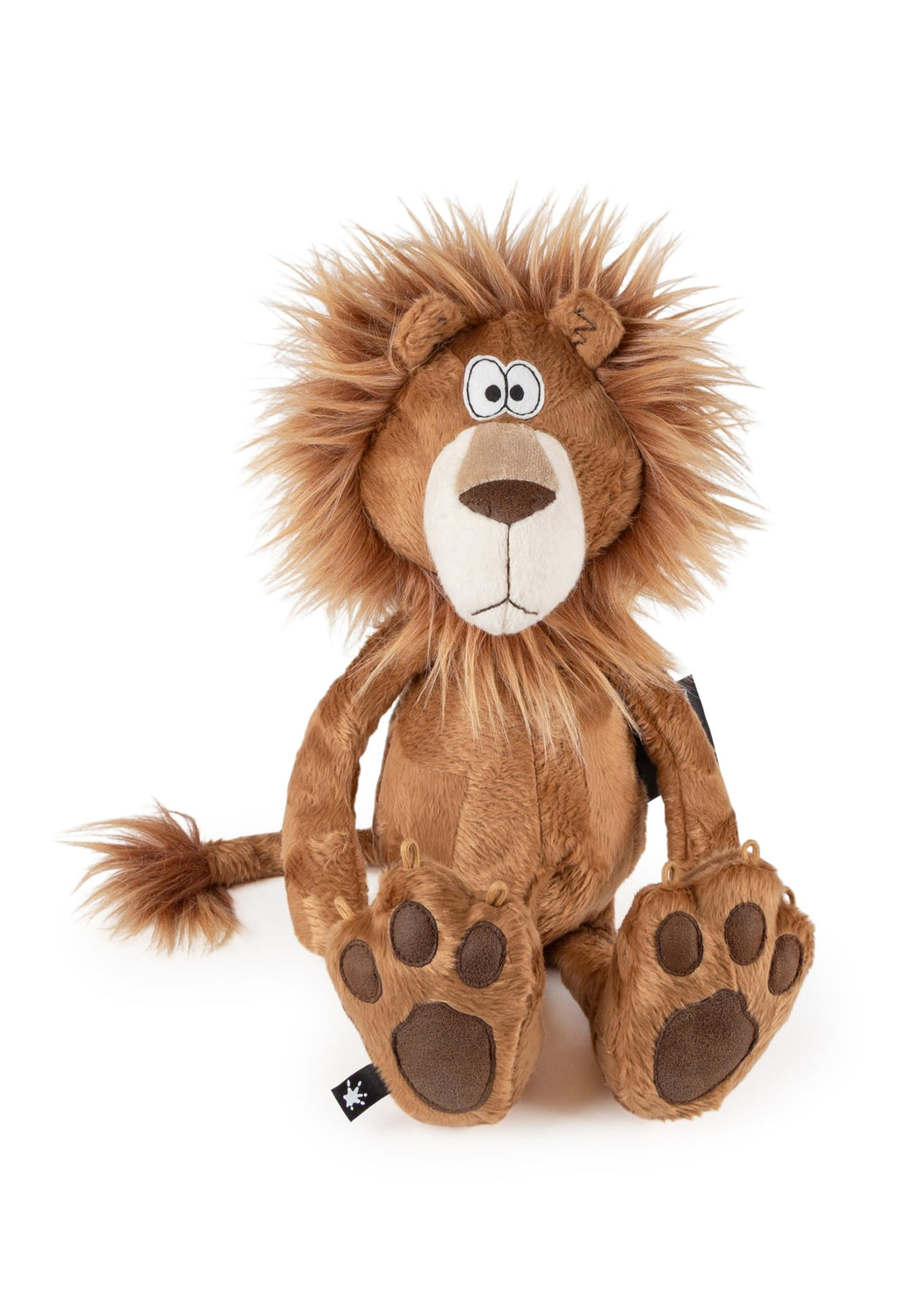 SIGIKID 38715 Brave Hair Beasts Town Kinder und Erwachsene Kuscheltier empfohlen ab 3 Jahren braun,