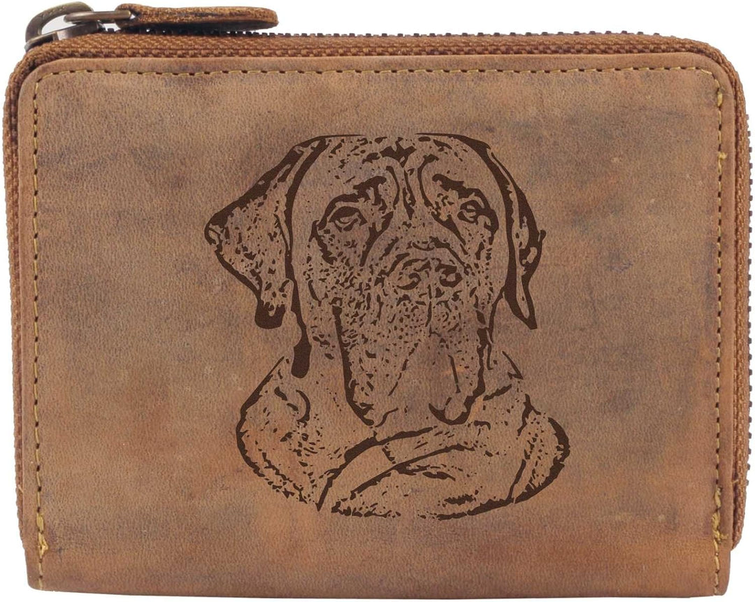 Greenburry Damengeldbörse mit Hunde-Motiv Deutsche Dogge, Deutsche Dogge